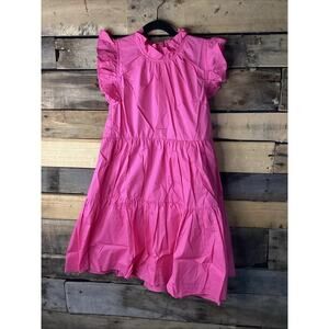 Shop The Mint Girls Dress Pink Size 10/12 Ruffles
